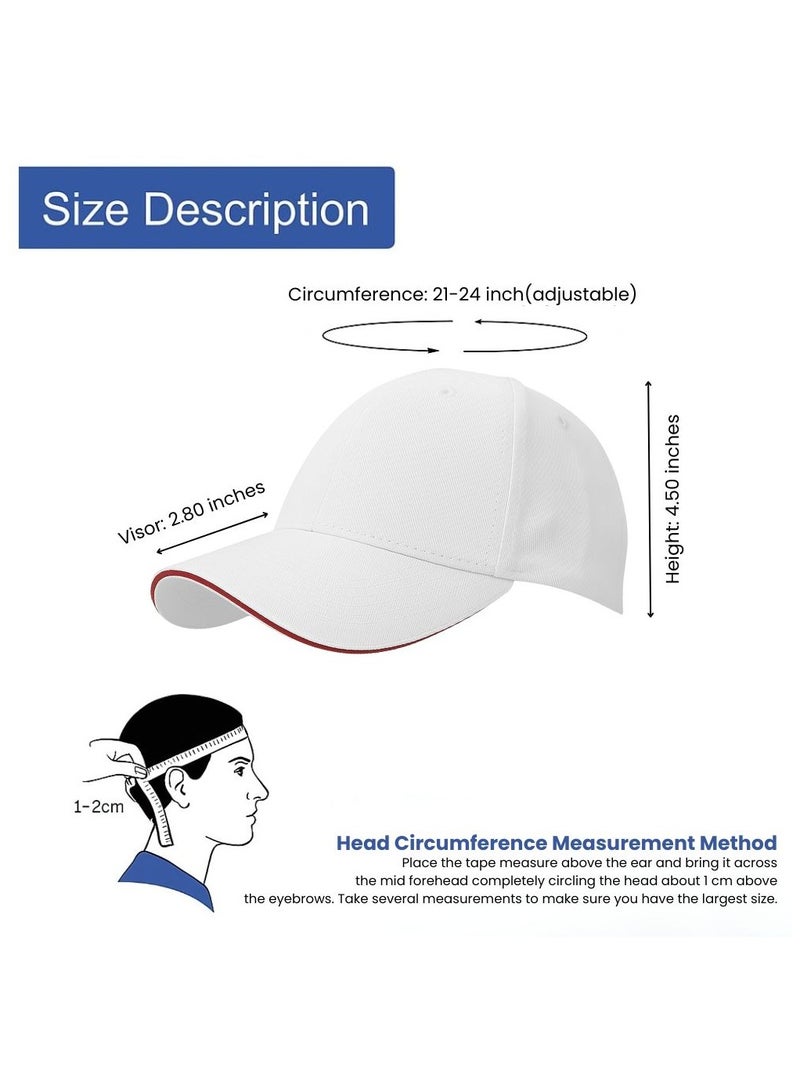 NENOUSH Sports Baseball Unisex Cap for both men and women With Metal Adjustable buckle closure - 100% Cotton cap - Image 5
