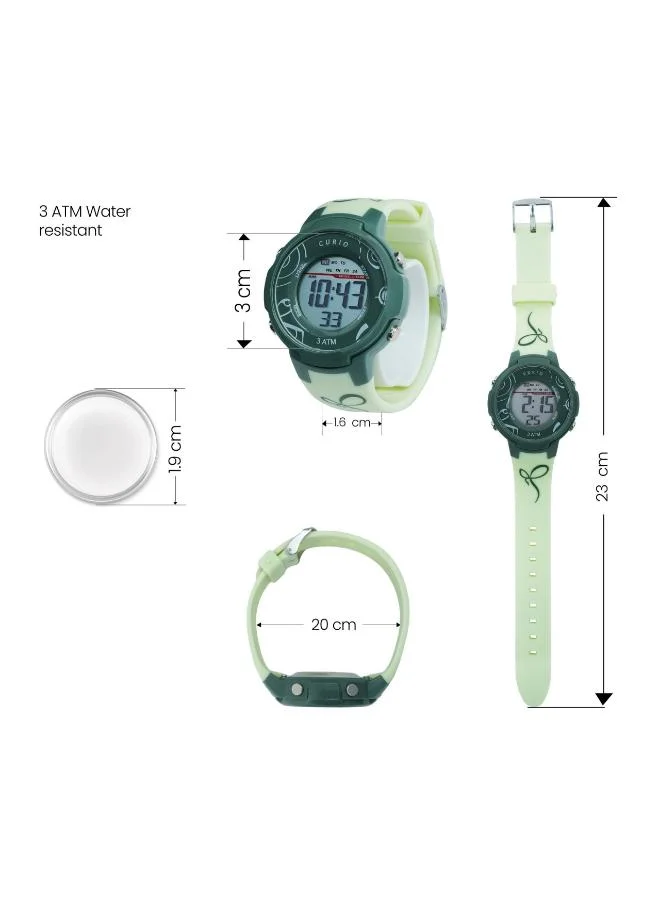 Curio  Kids's Plastic Digital Watch CU-8211L-3 - 38 mm  | Best Price UAE