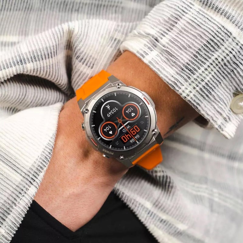 HiFuture FutureGo MIX2 Bluetooth Calling Smartwatch - Orange - Image 2