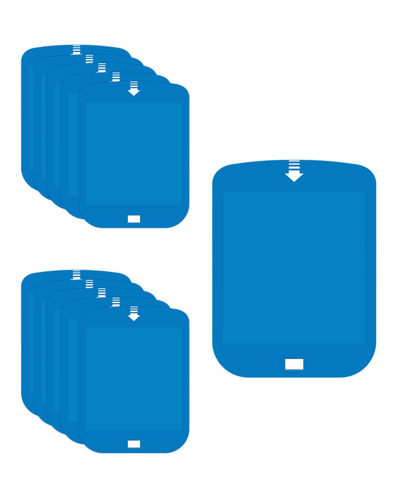 SHOOTING STAR Shootingstar 10 Pcs Refill for STEM Blue Light Trap, Replacement Sticky Pads Compatible with Raid/Wondercide Flying Insect Light Trap Plug in - Image 1