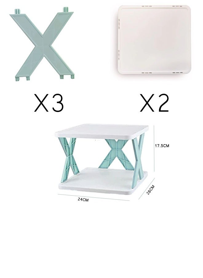 Generic - 1 Tier Vertical Shoe Tower Narrow Corner Shoe Rack Space Saving DIY Free Standing Shoes Storage Organizer for Small Entryway Closet Hallway Stable & Easy Assembly - Image 1