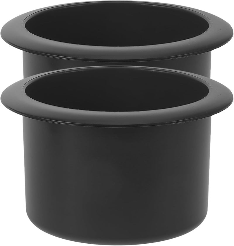 ABOOFAN Car Plastic Cup Holder Insert 2pcs Universal Vehicle Drink Holder for Rv Boat Sofa Recliner Accessories with Slot Design - Image 1