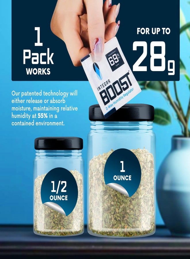 Integra Boost 2-Way Humidity Control Pack - Preserve Flavor & Control Humidity at 69% RH - Moisture Absorber for Herbs, Spices & More - 8 Gram (Pack of 20) - Image 3