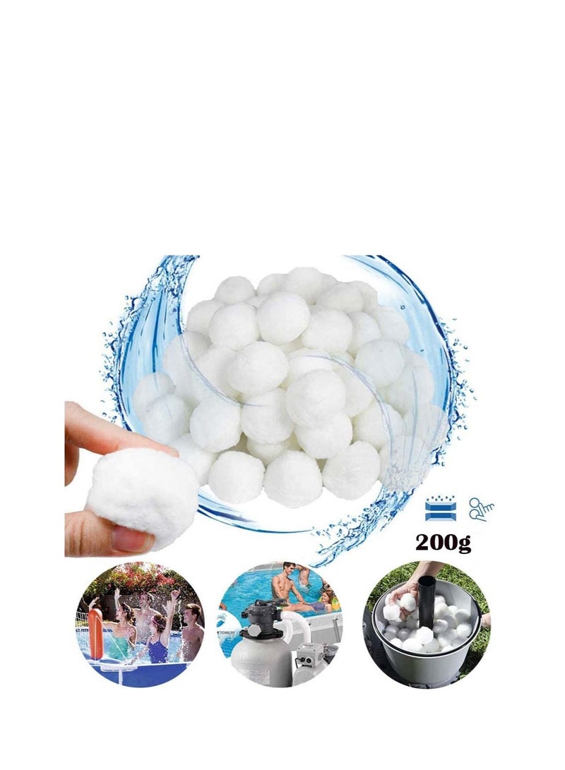 SYOSI Filter Balls Pool Sphere Filtration Flow Clear Swimming Water Alternative Impurities for Aquarium Fish Tank 200G - Image 2