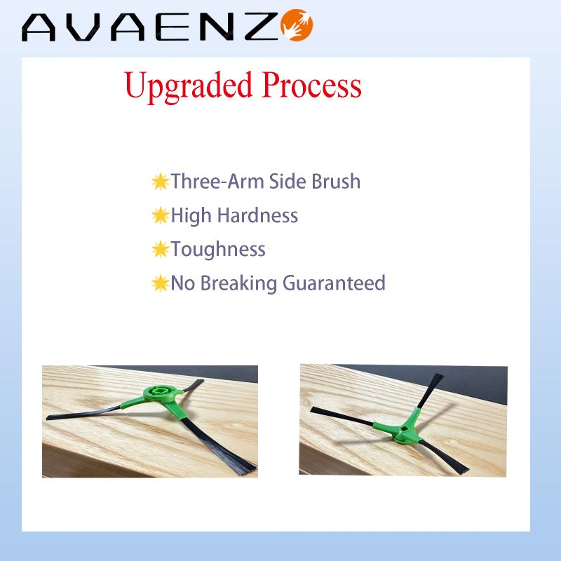 Avaenzo Replacement Parts Compatible with Shark AI AV2511AE AV2501S AV2501AE RV2502AE RV2520AOUS AV2510AOUS RV2610WA AV2610WA Accessories Kit with Main Brush Cover,Filters,Primary Filter,Side Brushes - Image 5