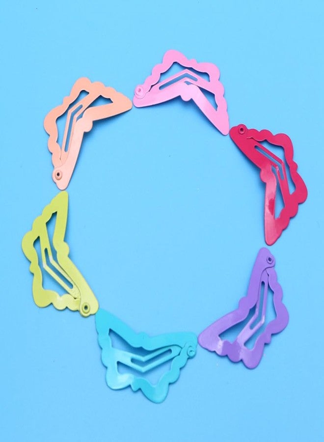 PACKOVE Candy Color Snap Hair Clips for Girls Toddlers 30Pcs Metal Butterfly Barrettes Snap Hair Accessories for Everyday Hairstyles and - Image 5