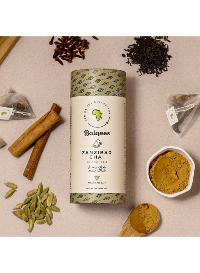 Balqees Zanzibar Chai Black Tea - Image 1