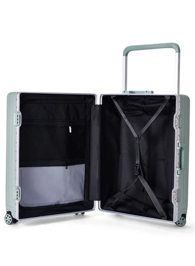 LIMRA Travel Bags From Limra Made Of PC , Consisting of Two Pieces , Size 21"-25" Inches, Grass Green Color