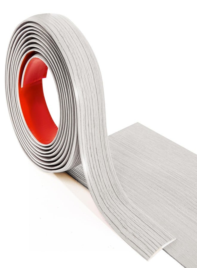 Art3d Self Adhesive Vinyl Floor Transition Strip, Laminate Floor Strip Floor Flat Divider Strip for Joining Floor Gaps, Carpet Threshold Transition, Floor Tiles (10 FT, 1.57in, White-Washed) - Image 2