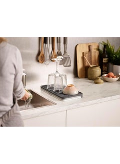 Joseph Joseph Tier Expandable Draining Mat, Gray, UK 2  - Image 2