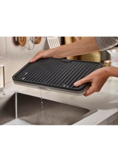 Joseph Joseph Tier Expandable Draining Mat, Gray, UK 2  - Image 1