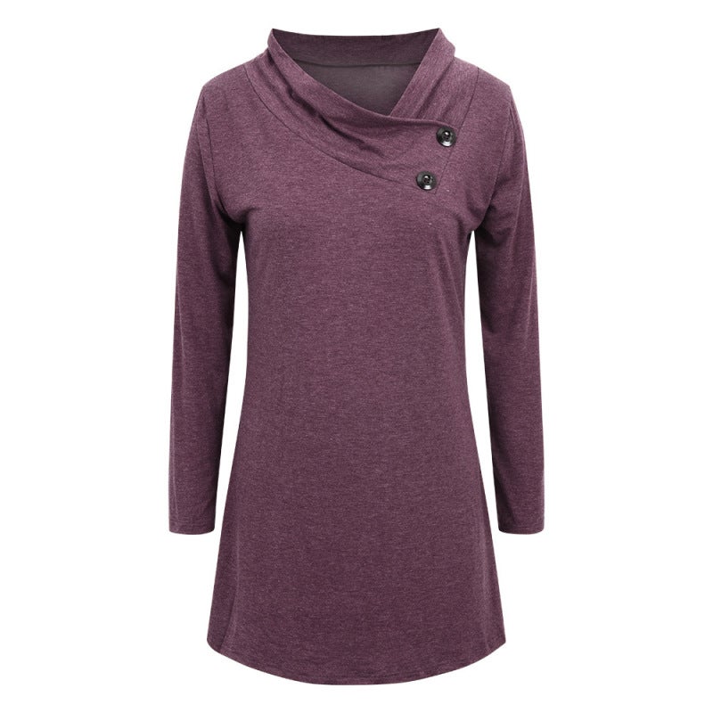 Solid Color Fine Fabric Top - Soft Wear-resistant Body Fit Style for Trendy Personality Fashion Lovers - Image 3