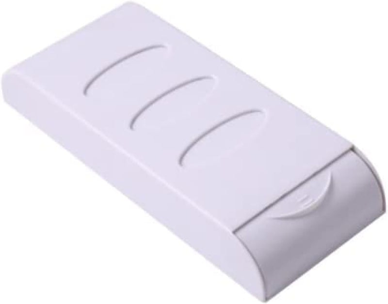 Pen Holder Under Desk Organisers-Desktop drawer storage box storage,Hidden Plastic Drawer Storage for Pencil, suitable for office, home school students (White-S) - Image 1