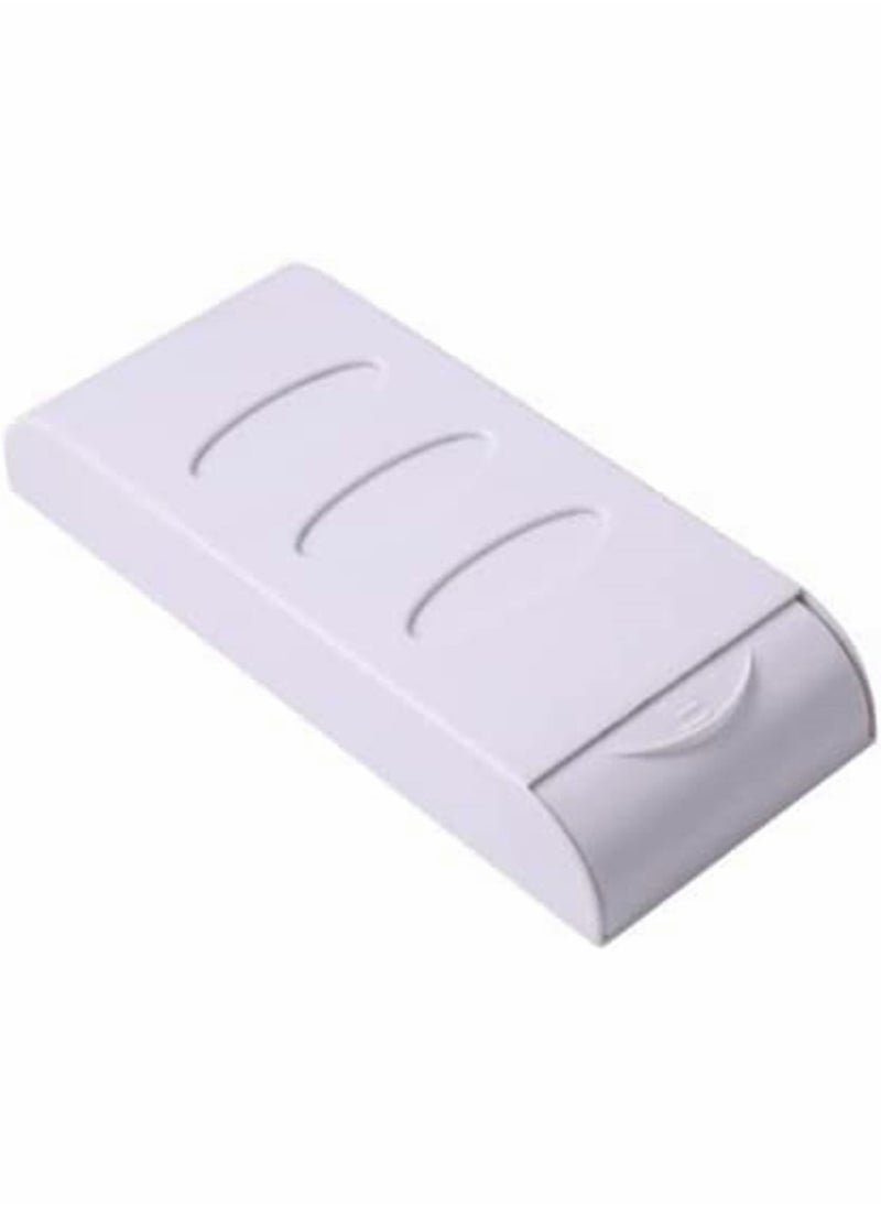 SYOSI - Pen Holder Under Desk Organisers-Desktop drawer storage box storage,Hidden Plastic Drawer Storage for Pencil, suitable for office, home school students - Image 1