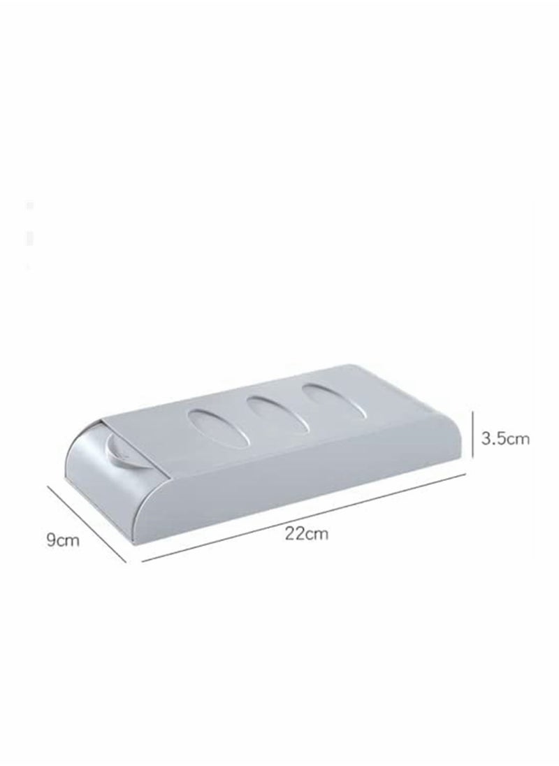 SYOSI - Pen Holder Under Desk Organisers-Desktop drawer storage box storage,Hidden Plastic Drawer Storage for Pencil, suitable for office, home school students - Image 1