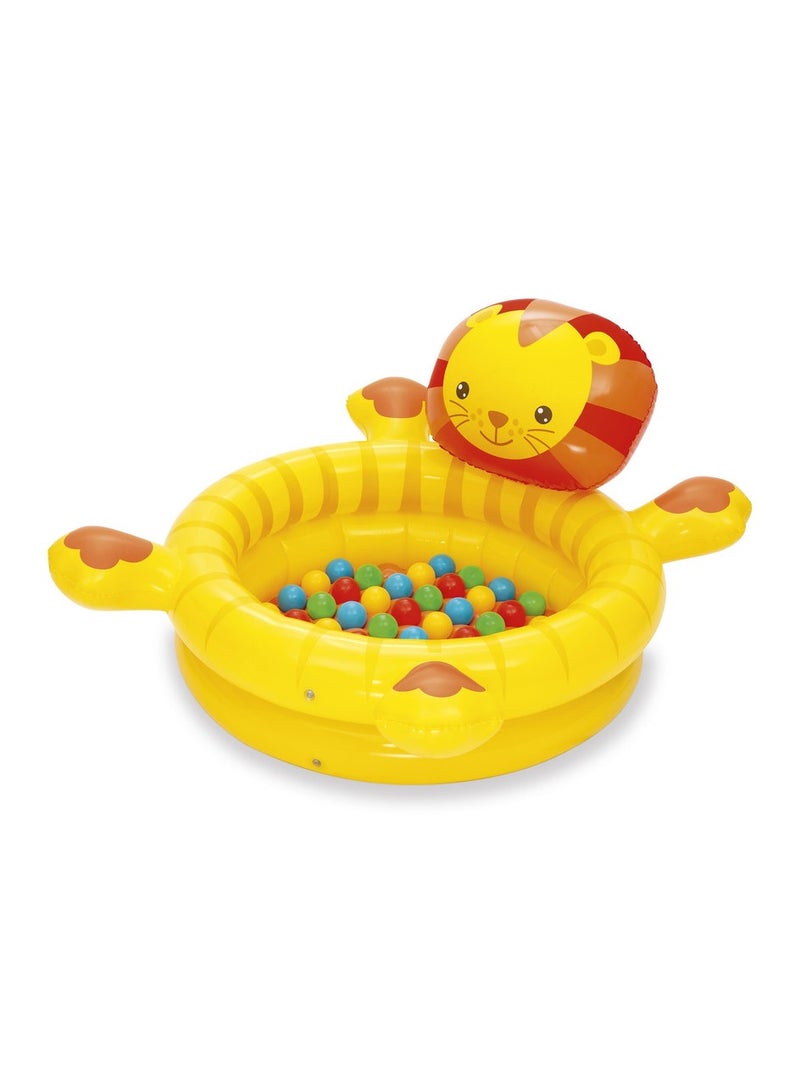 Bestway® 44" x 39" x 24"/1.11m x 98cm x 61.5cm Cuddly Cub Ball Pit - Image 4