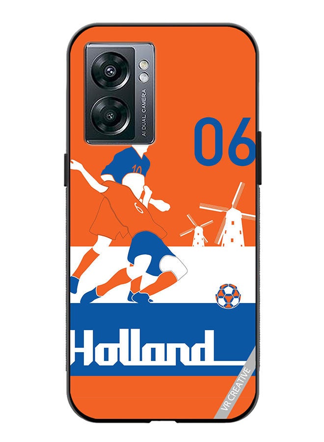 VR CREATIVE Protective Case Cover For OnePlus Nord N300 Holland Football Soccer Players Design Multicolour - Image 1