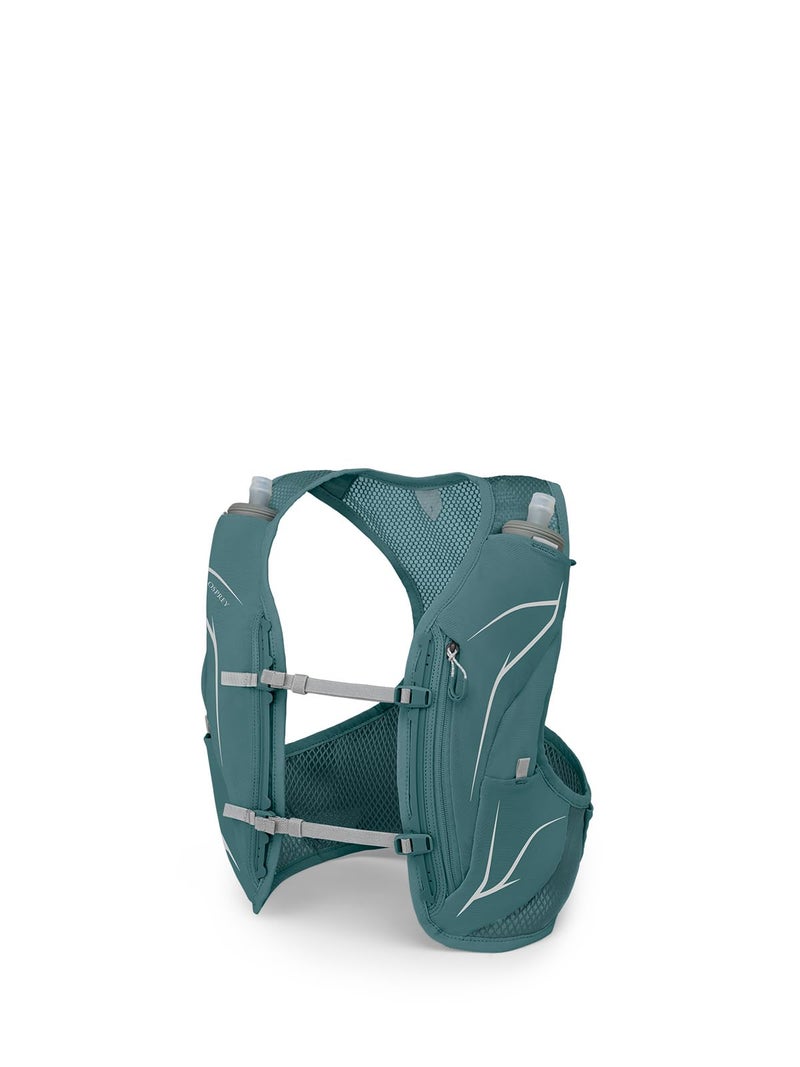 Osprey Dyna LT Womens Running Hydration Vest with Hydraulics Soft Flasks Cascade BlueSilver Lining Large - Image 2