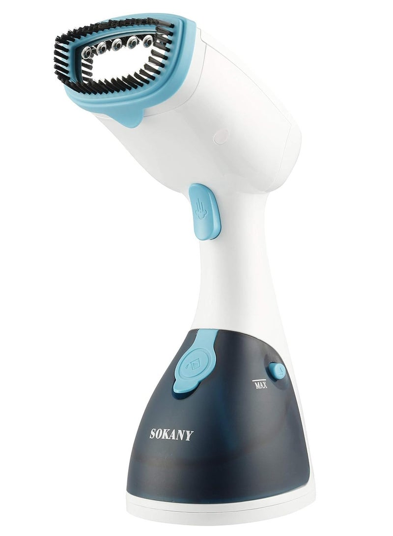 sokany Sokany 1200W Handheld Garment Steamer for Home and Travel with 260ml Removable Water Tank - Image 1