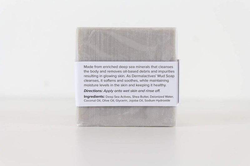 dermalactives Enriched Dead Sea Minerals Bar Mud Soap Cleanses The Body and Removes OilBased Debris and Impurities - Image 3