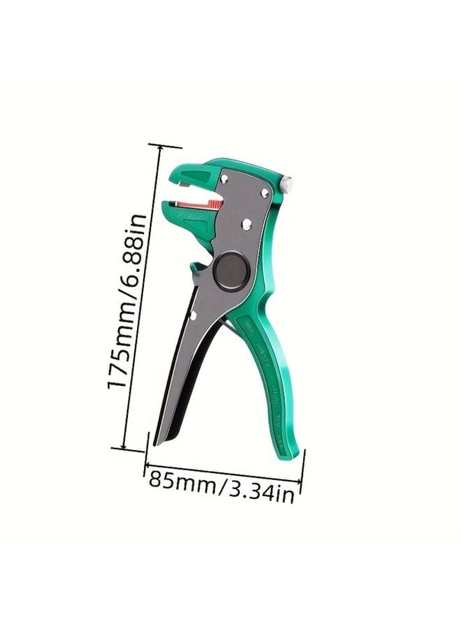 Professional Automatic Wire Stripper And Cutter Adjustable Tension Non Slip Handle - Image 3