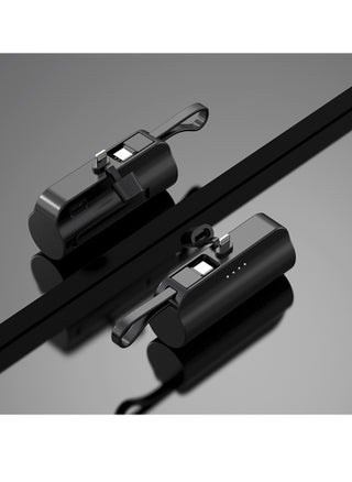 Black (Apple plug and Typec cable)