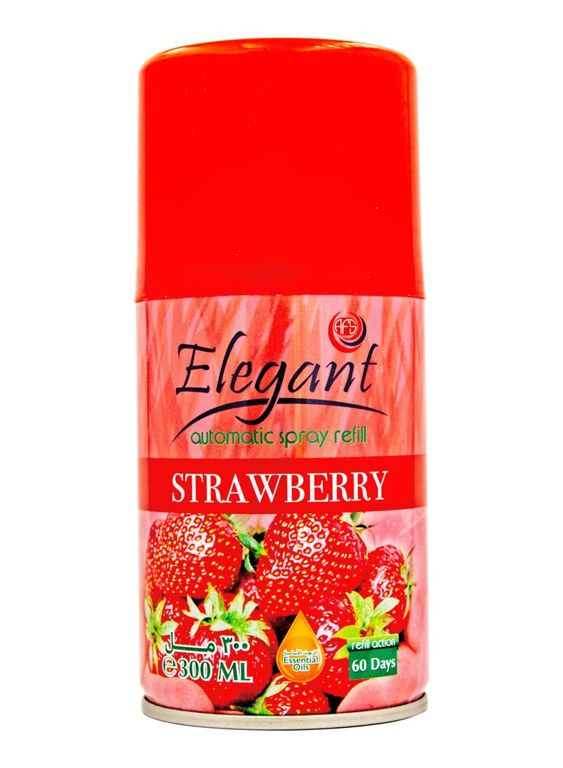 Elegant STRAWBERRY Automatic Refill Spray Set 300ml - Image 1
