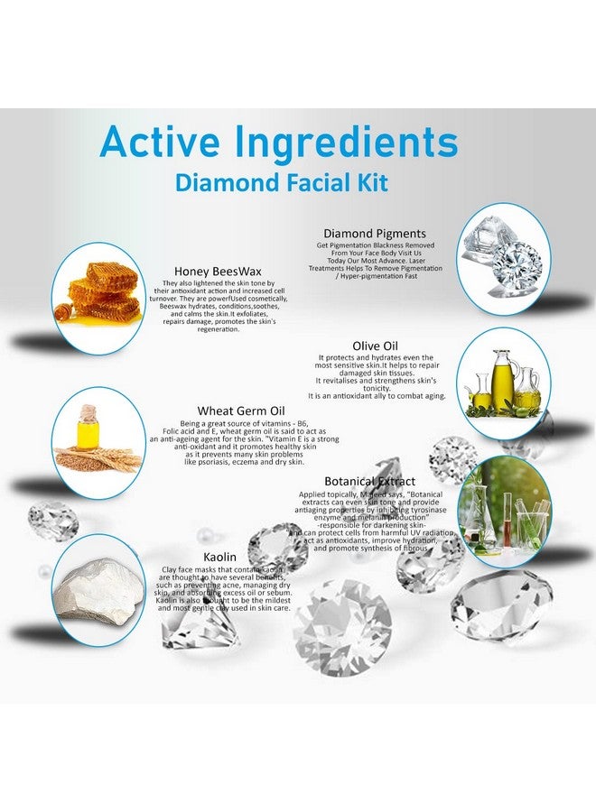 Lilium Diamond & D-Oxy Tan Facial Kit Pack of 2 For Nourishes The Skin & More Effective Anti Sun Tan, 120g - Image 3