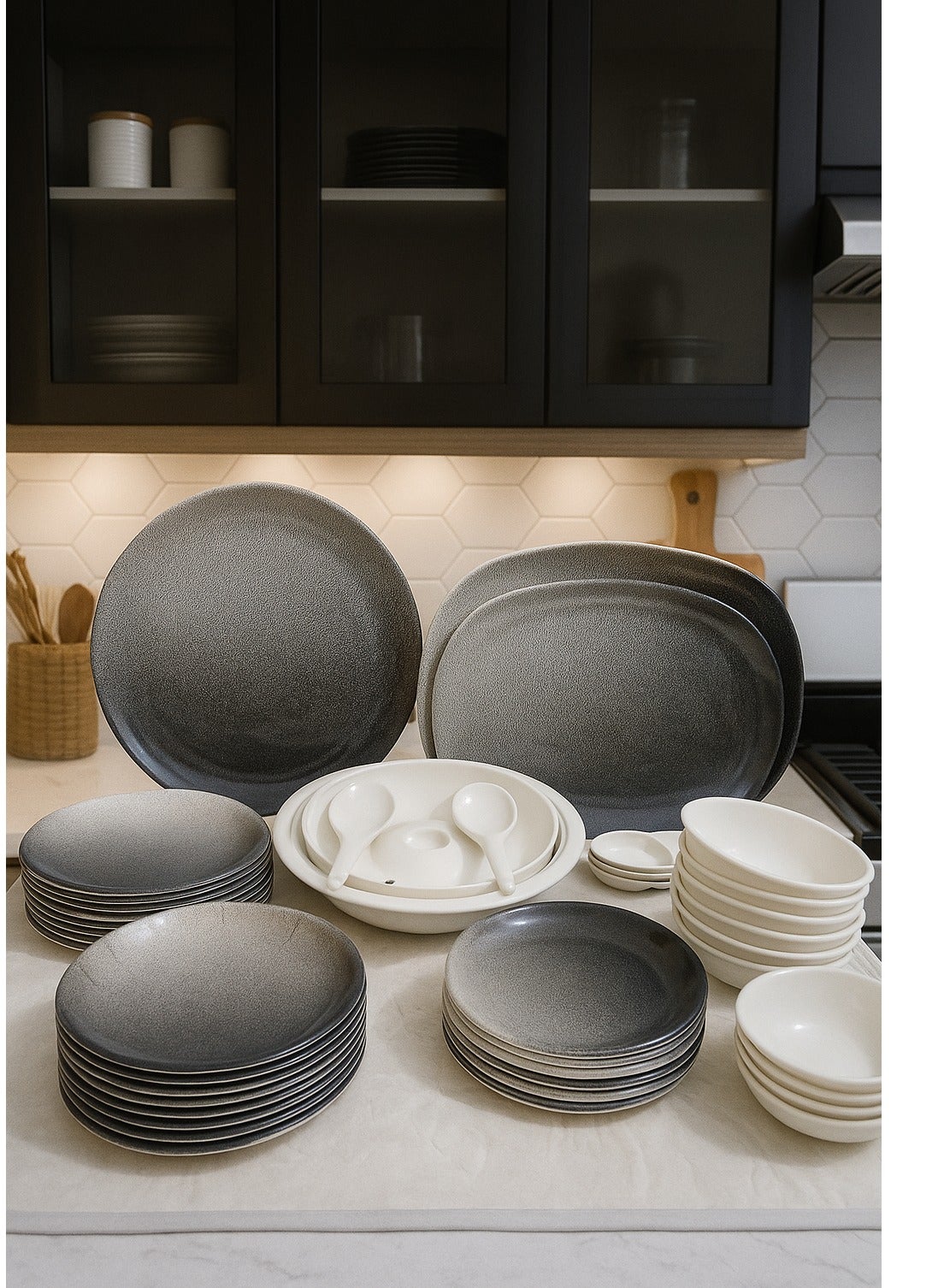 MELAMINE Dinner sets dream 40 pieces
