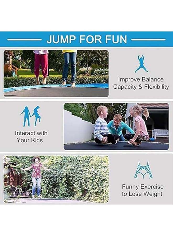 AL BADER Trampoline Kids Outdoor Trampolines Jump Bed With Safety Enclosure Gym Exercise Fitness Equipment 10FT - Image 3
