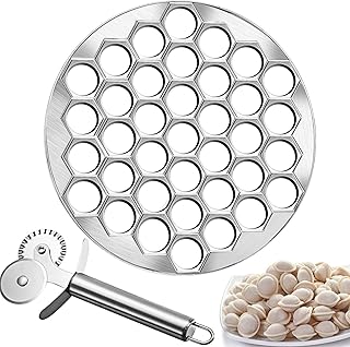 Patelai Patelai Pelmeni Maker Russian Dumpling Mold Pelmeni Metal Mold with Pastry Ravioli Wheel Pasta Double Cutter for  - Image 1