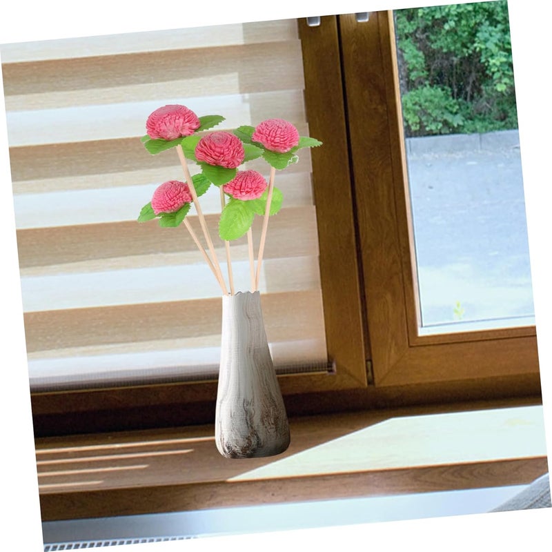 5Pcs Aromatherapy Flower Sticks for Essential Oil Diffusers Decorative Sticks for Home Fragrance Creative Arrangements with Dried Flowers Enhance Atmosphere and Aroma - Image 5