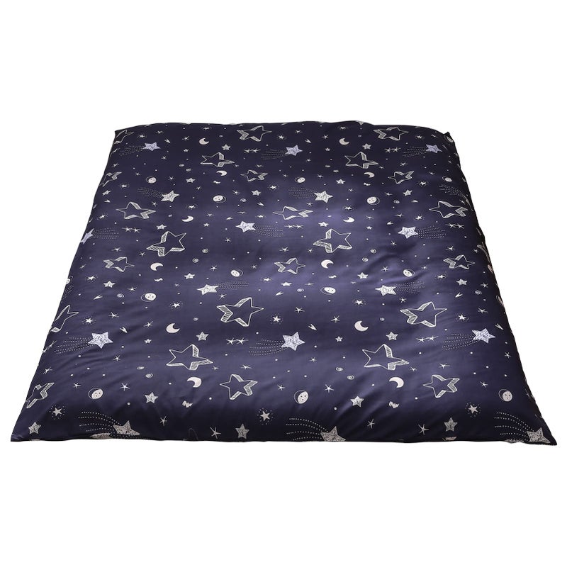 MAXYOYO Mattress Cover for Traditional Japanese Futon Mattress Futon Floor Mats Cover with Zipper Super Soft and Machine Washable Star Full - Image 2