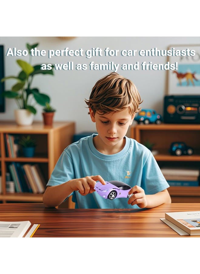 elec Space Wireless Mouse - Cool Car Design in Stylish Purple, Perfect for Laptop and Desktop Use, Ideal for Gamers and Students, USB Connectivity - Image 4