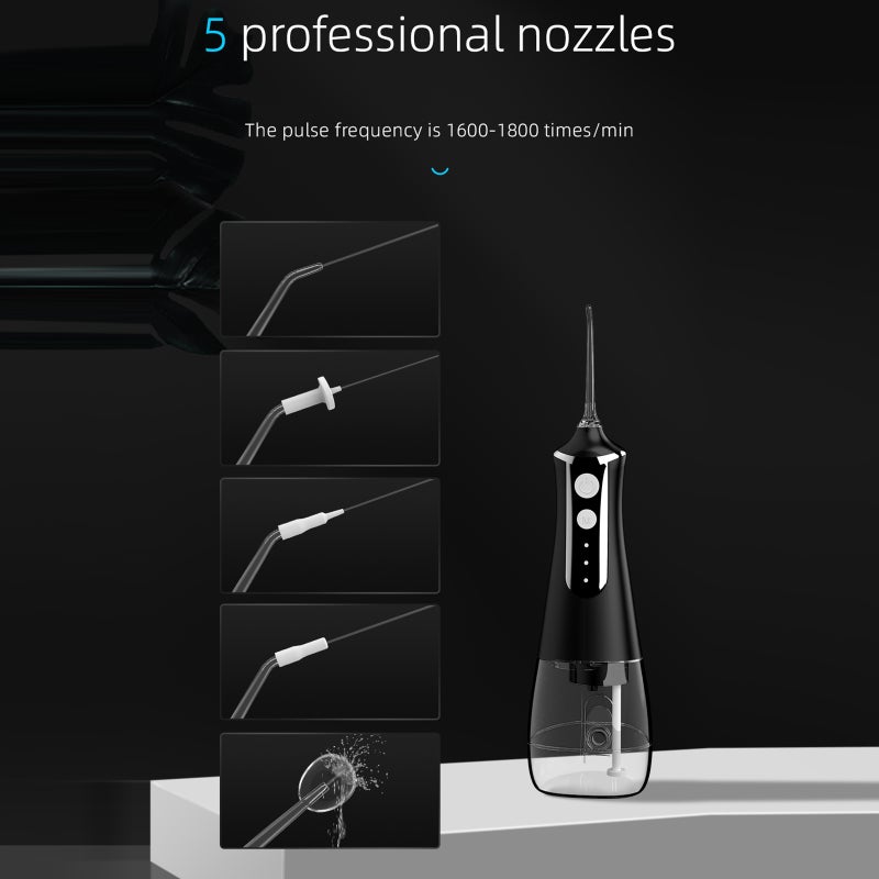 300ml Dental Floss Oral Care Implement Water Flosser Irrigation Oral Irrigator Dental Tooth Cleaner Oral Hygiene - Image 5