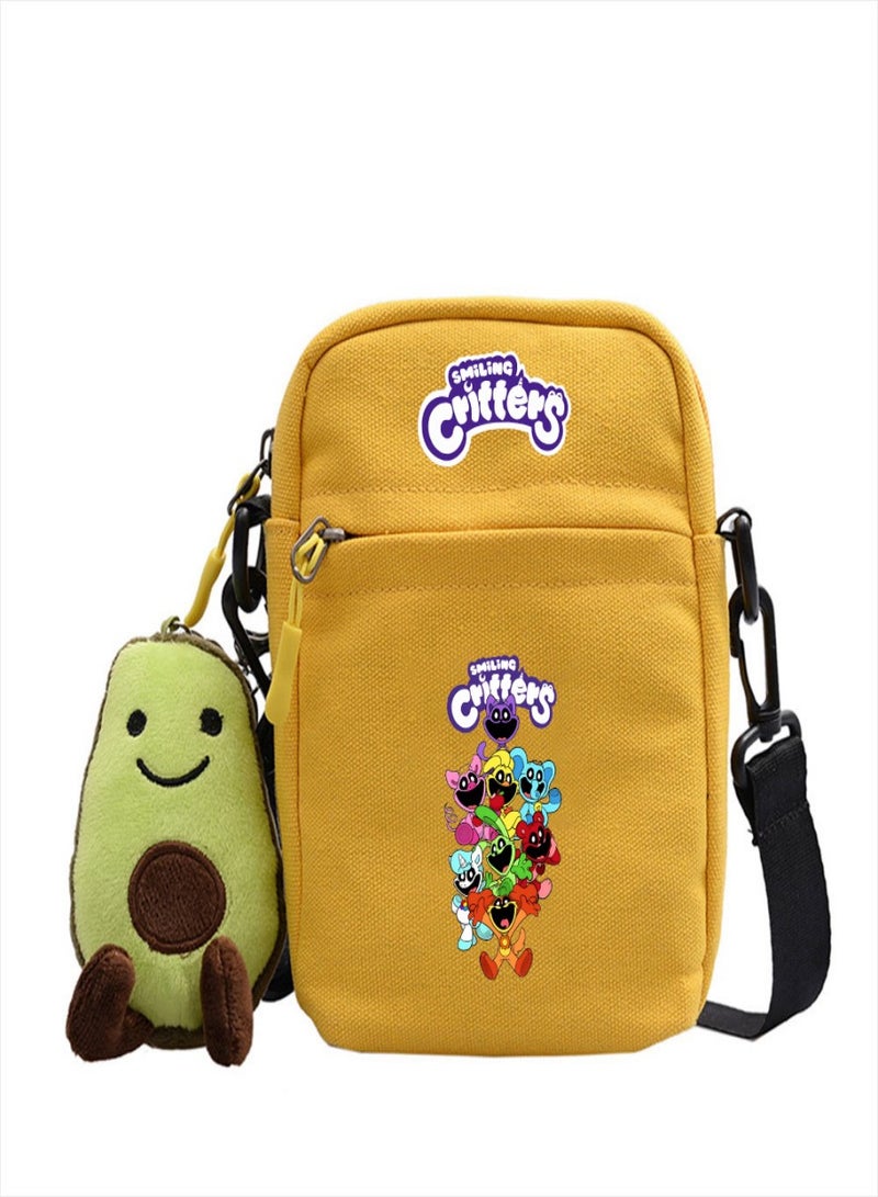 Smiling Critters Children Crossbody Bag bag for Kids Boys Girls Gifts