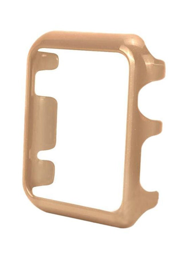 NIBEMINENT Hard Protective Case Cover For Smart Watch Series 1 Gold - Image 1
