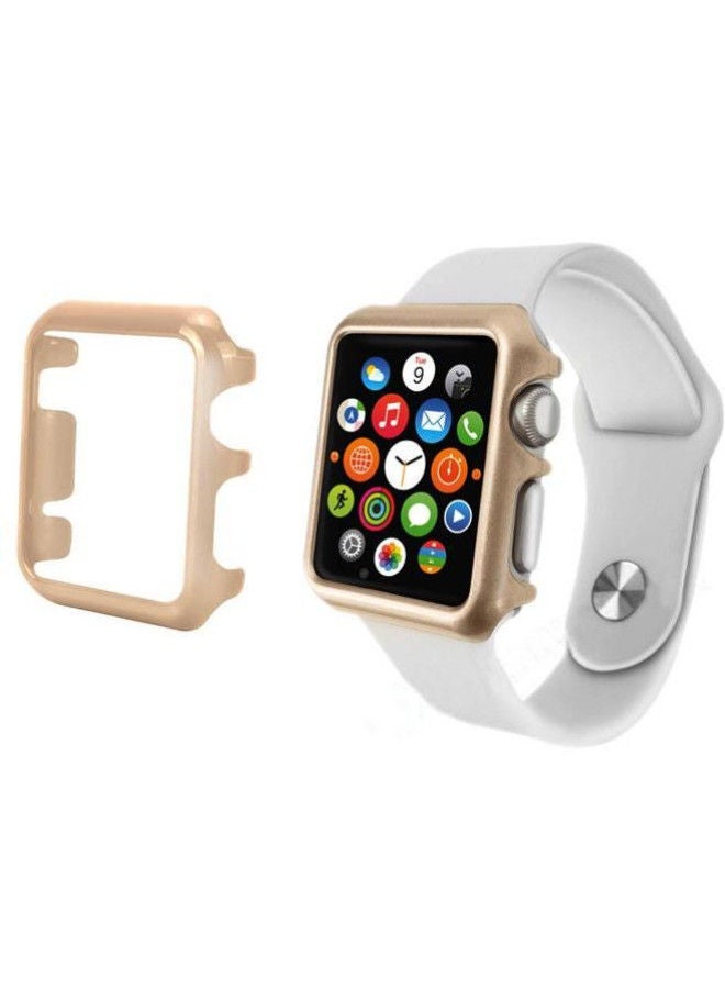 NIBEMINENT Hard Protective Case Cover For Smart Watch Series 1 Gold - Image 2