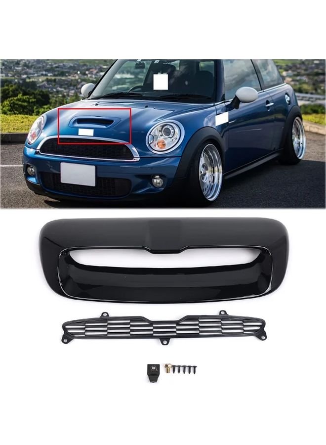 Suitable For R56 R57 Hood Vents Bright Black Trim Frame Original Model 51137149905 - Image 4
