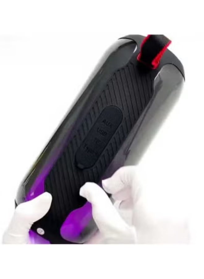 Haino Teko S88 Wireless Bluetooth Speaker with LED Light – Deep Bass, High-Quality Stereo Sound, Long Battery Life, Easy Button Control, Portable Black Speaker for Indoor & Outdoor Music, Travel & Parties - Image 2