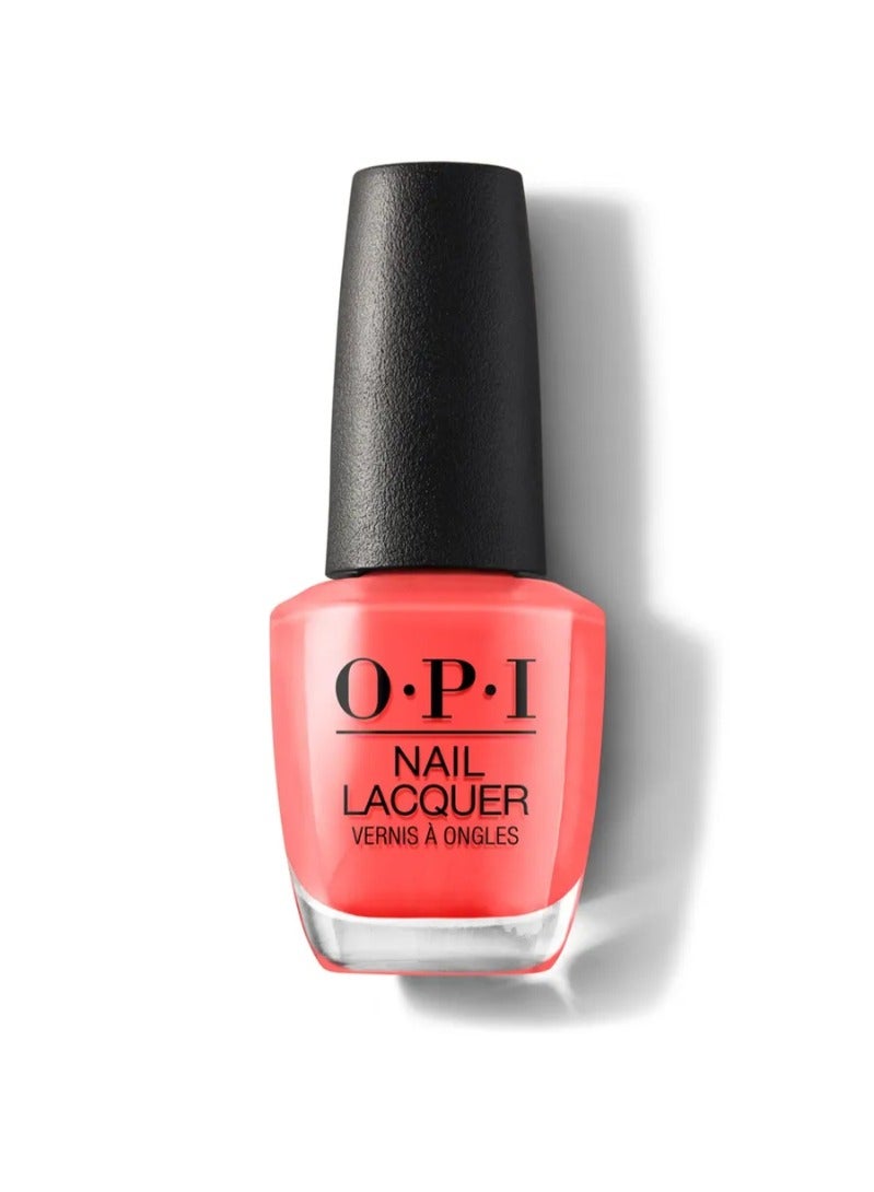 Opi Nail Laquer Live Love Carnaval Coral 15 Ml