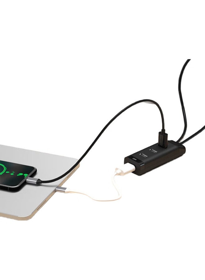 DM Damai Usb 2.0 Splitter Four-In-One Expansion Dock 1.2M Laptop Desktop 4-Port Hub Converter Extension Cable Chb006 - Image 1