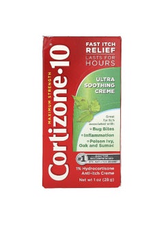 Cortizone 10 Cortizone 10, Maximum Strength, Ultra Soothing Creme, 1 oz (28 g)  - Image 1