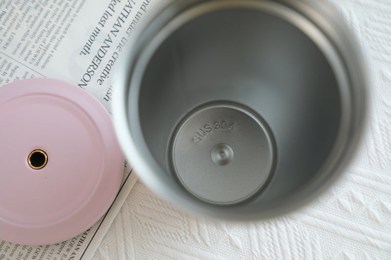 Cute Phnom Penh 304 Stainless Steel Thermos Cup Large Capacity 750Ml Cartoon Vacuum Double-Layer Suction Cup Ice Bully Cup - Image 3