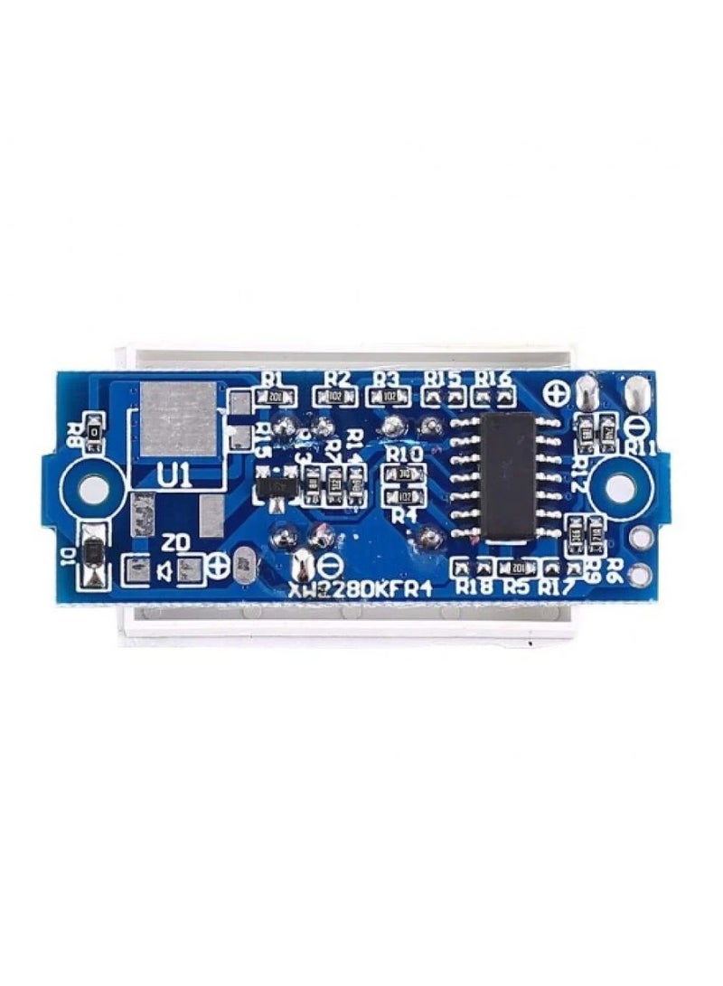 Generic DC 4.2V Lithium Battery Level Indicator,  4 Sections LED Display Capacity Module for Electric Car Battery Test, Blue Light  - Image 2