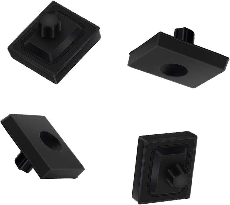 atgestore 826885 Grate Rubber Feet Replacement for Wolf Range Stove Parts CG Series Gas Cooktop Grate Rubber Feet Wolf Range Grate Rubber Foot Stove Top Protector Burner Grate Pad replacement kit 4Pcs - Image 1