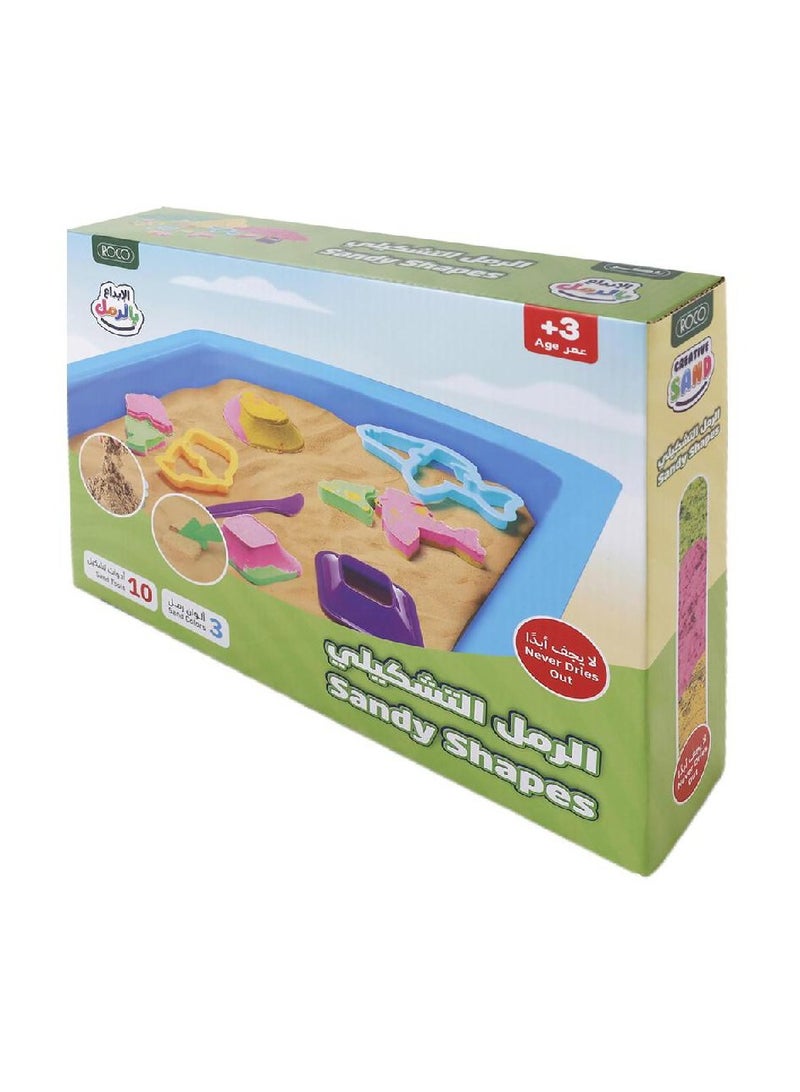 ROCO Sand Model Assorted Shapes Activity Sand - Image 1