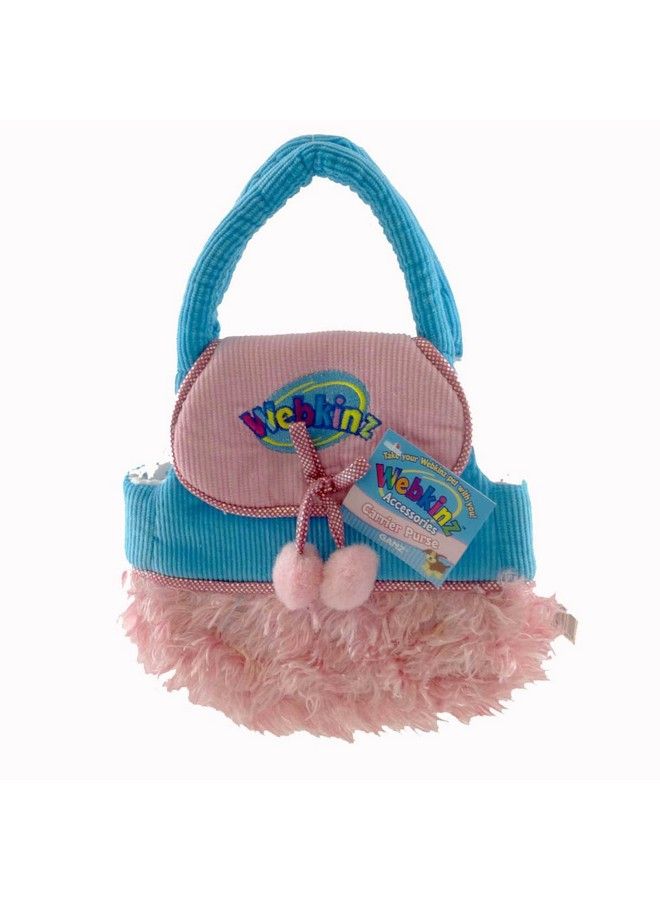 Webkinz محفظة زرقاء تركوازية ووردية 8" - Image 2