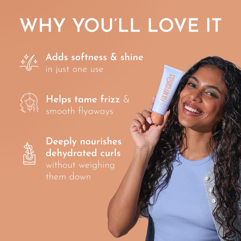 FIX MY CURLS Curl Quenching Hair Butter For Curly And Wavy Hair, 3.52 Oz - Image 3