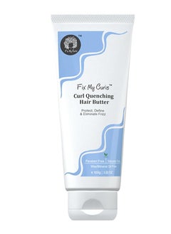 Fix My Curls Curl Quenching Hair Butter For Curly And Wavy Hair, 3.52 Oz  - Image 1